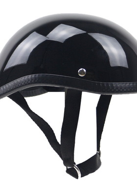 TTCO哈雷摩托车男士头盔夏季半盔太子盔复古头盔瓢盔2号色轻