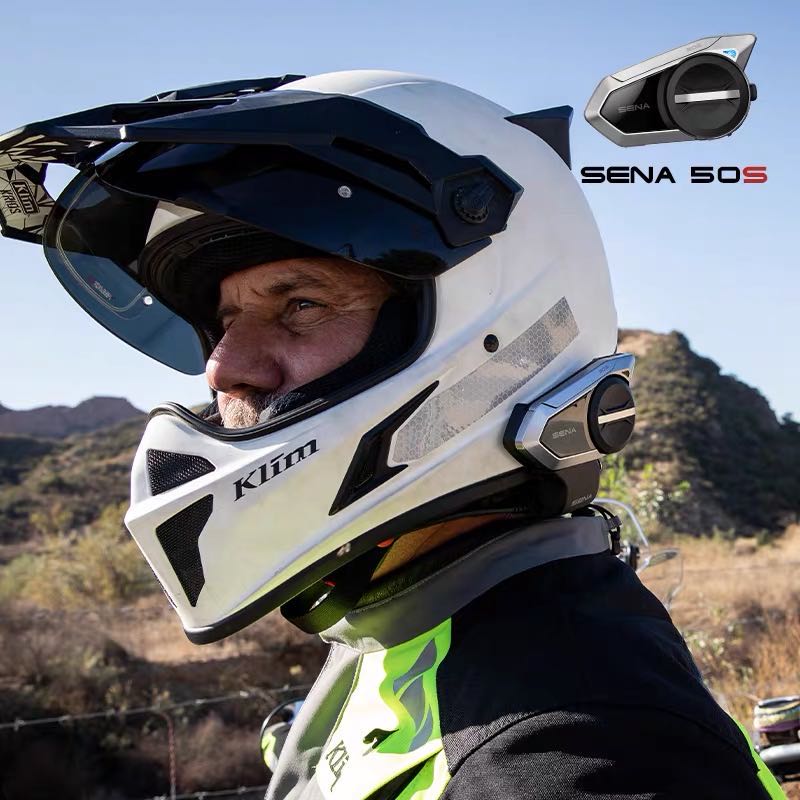 塞纳SENA 50S哈曼卡顿50R摩托车头盔摄像对讲机蓝牙耳机蜘蛛侠ST1