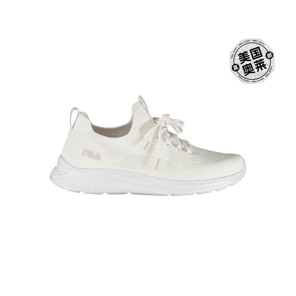 Fila Elegant Run-It 运动鞋，带玫瑰花细节，女款 - 白色 【美国