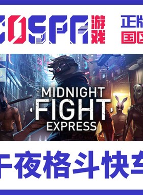 steam 正版 国区 激活码 午夜格斗快车 Midnight Fight Express