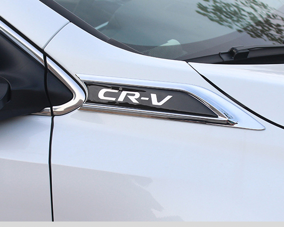 适用于17-21款CRV叶子板刀锋贴皓影侧标改装装饰外观汽车用品大全