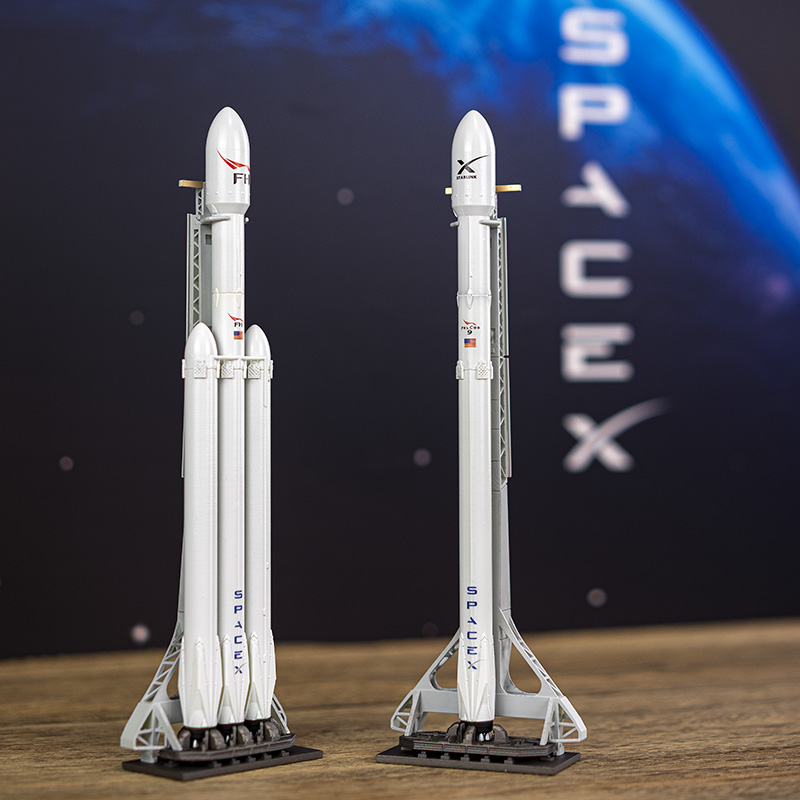 【基文手作】SpaceX 猎鹰9号火箭模型/重型猎鹰/Falcon9 Heavy
