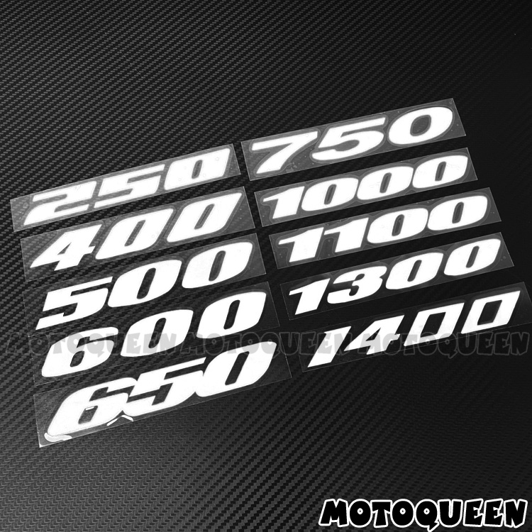 适用雅马哈本田1000铃木GSXR摩托车装饰125排量标150油箱贴纸贴花