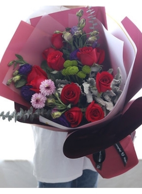 珠海金湾区三灶镇红旗镇吉林大学珠海学院鲜花店母亲节配送玫瑰