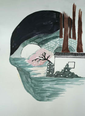 《梦西湖》儿童画义卖 关爱乡村儿童  世界上最贵的东西
