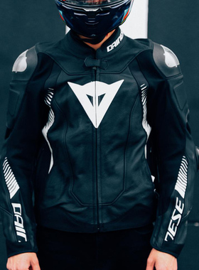 Dainese丹尼斯SUPER SPEED 4摩托车骑行服钛合金驼峰防摔机车皮衣