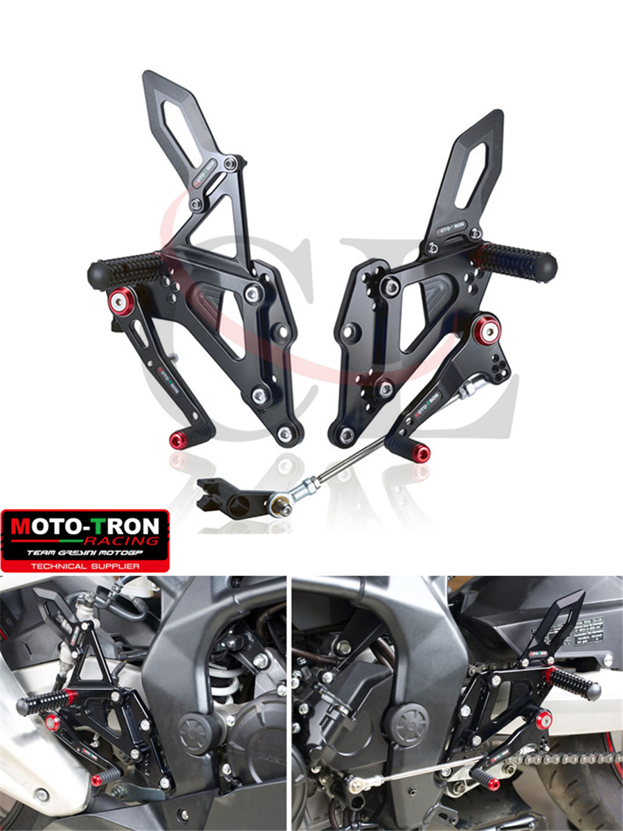 MOTO-TRON适用本田 Honda CBR250RR 2017-2023 改装升高脚踏总成