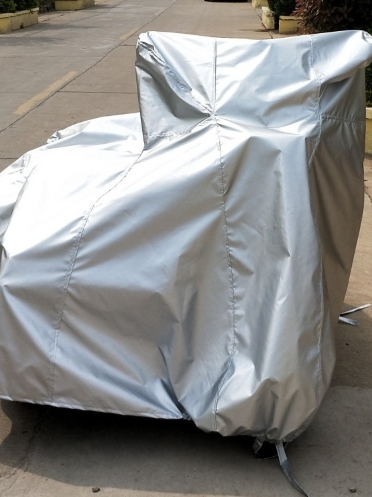 八嘎车72v60v电动车偏三轮专用摩托车车衣车罩防晒防雨布防尘遮阳