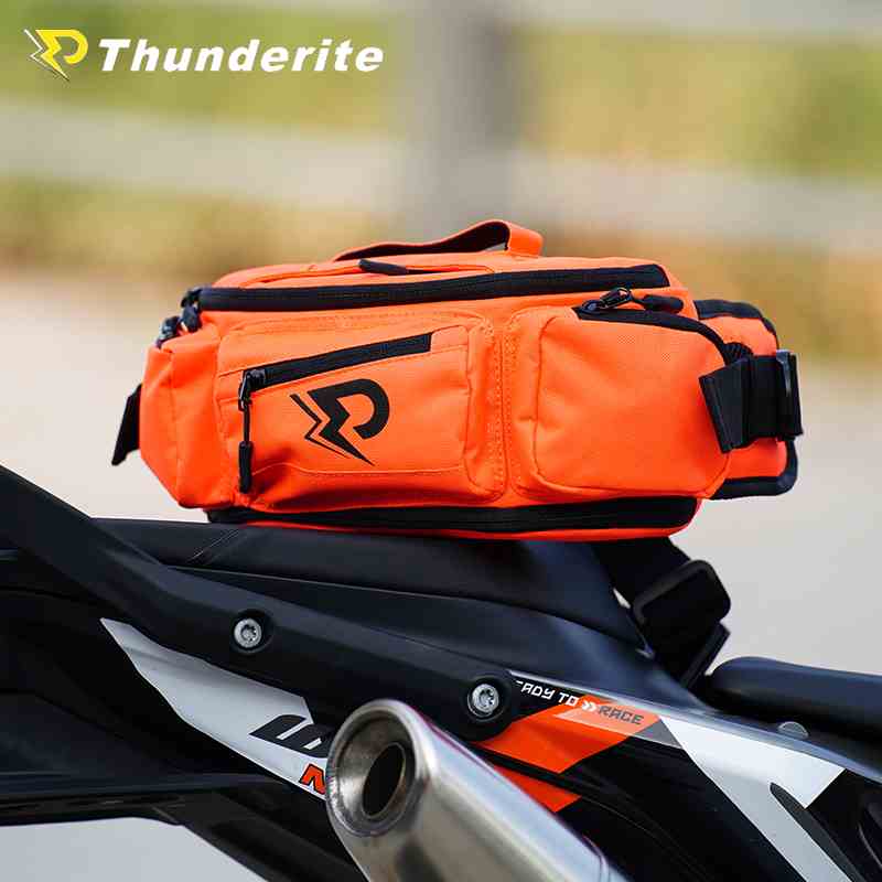 欧洲thunderite摩托车骑行腰包胸包斜挎包休闲摩旅KTM机车公路橙