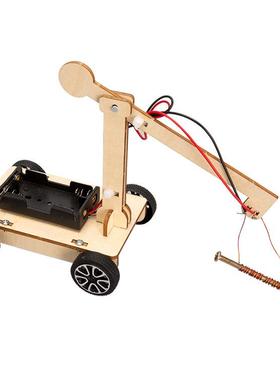 DIY太阳能电动车中小学生科技小制作手工科学实验小发明益智教具