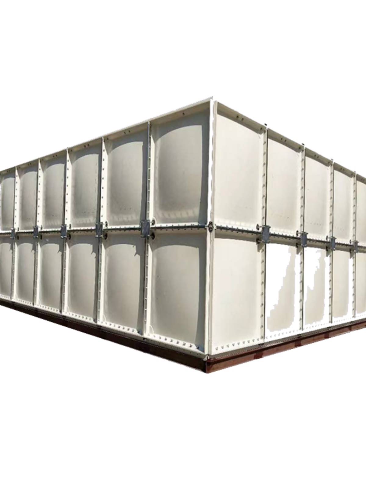 玻璃钢水箱养殖消防人防大型储水一体化方形水箱地下室组合式水箱