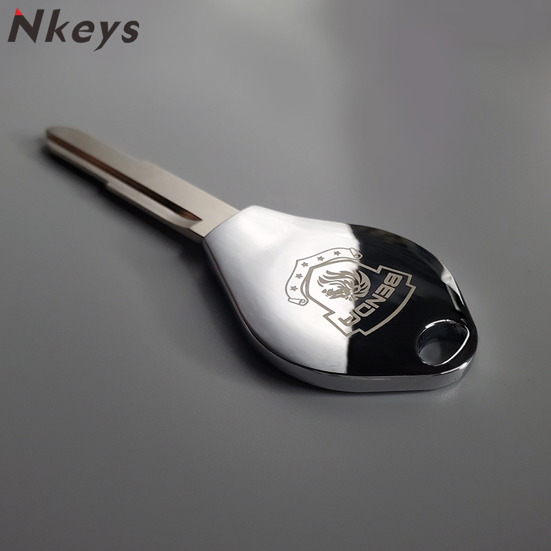 适用于奔达金吉拉300/250/400 灰石 钥匙胚 摩托车钥匙 改装 配件