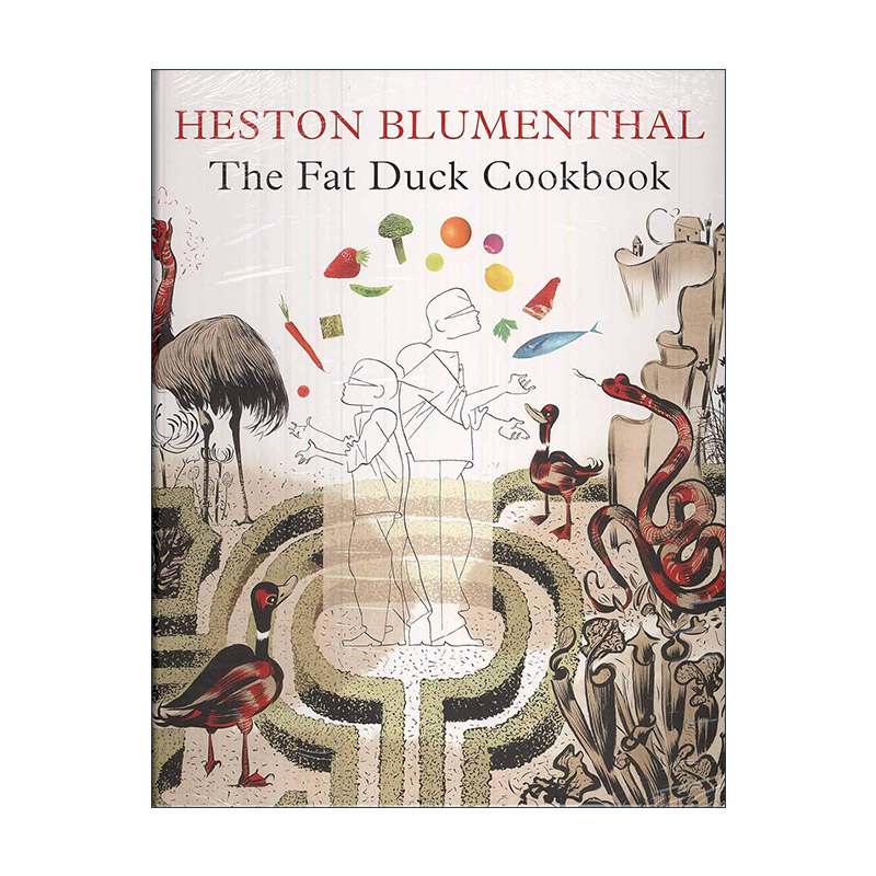 英文原版 The Fat Duck Cookbook 英国肥鸭餐厅烹饪书 米其林三星餐厅 精装 英文版 进口英语原版书籍