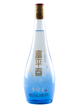 河南贾湖45度富平春小分子纯粮发酵浓香型白酒248ml单瓶