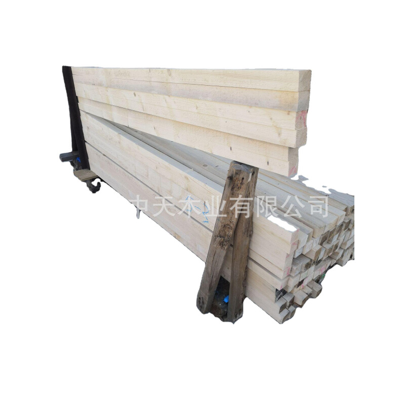 建筑板材工地支模板专用木方条辐射松方木枕木跳板架子板定制规格