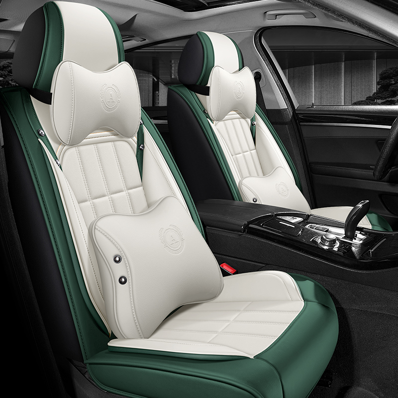 2021款沃尔沃XC60 T4/T5专用汽车坐垫四季通用全包围座垫全皮座套