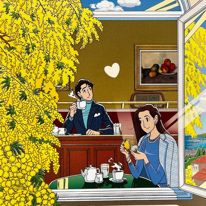 「SHUNA」渡濑政造2022年日本原版艺术爱情治愈系插画明信片现货