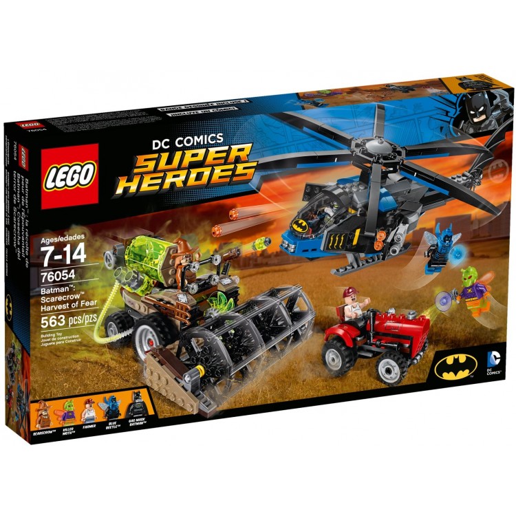 乐高LEGO 76054超级英雄蝙蝠侠之稻草人收割机2016款儿童智力玩
