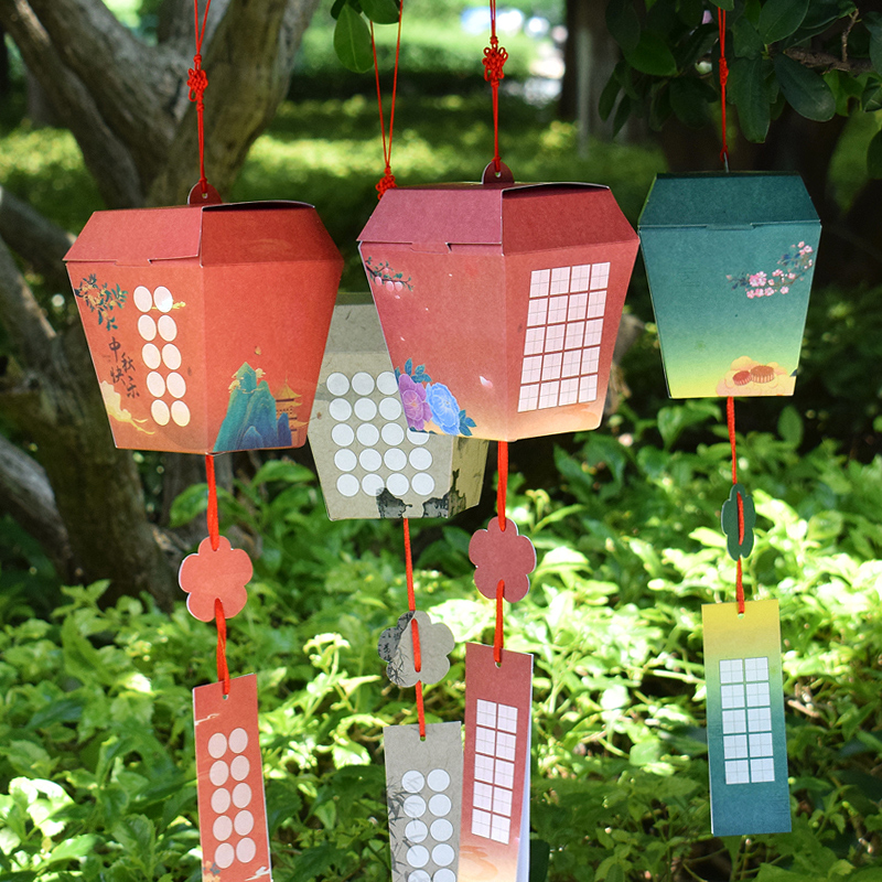 3D立体儿童手工书法灯笼材料包中国风节日个性创意小学生自制花灯