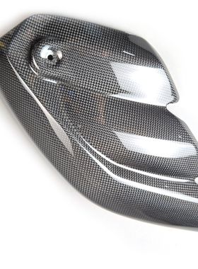 适用于奥古斯塔 Brutale 800摩托车外壳碳纤维改装件排气盖