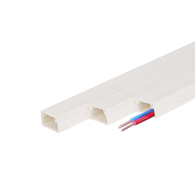 美棠PVC线槽阻燃电线槽塑料走线槽板企业定制白色100米价格25