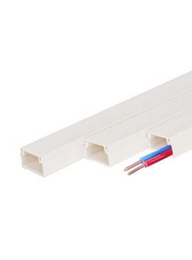 美棠PVC线槽阻燃电线槽塑料走线槽板企业定制白色100米价格25
