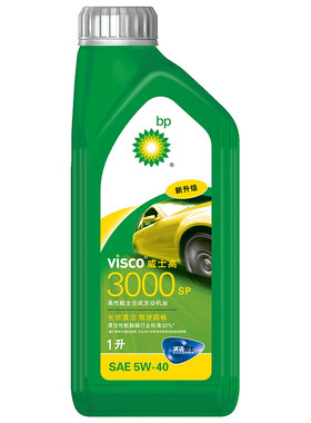BP机油 天猫养车威士高3000 5W-40 1L SP级全合成汽车润滑油正品