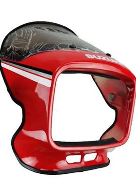 铃木王大灯壳摩托车导流罩通用125前灯壳外观防摔不变色塑料外观