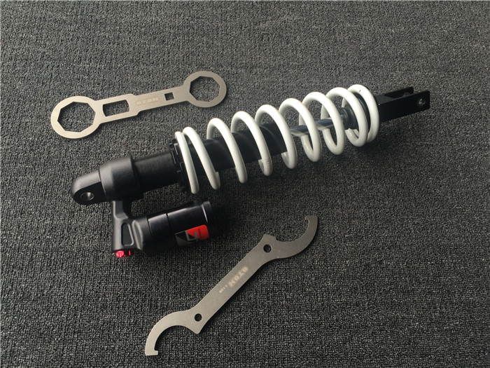 OTOM摩托车前后减震器维修扳手避震拆卸方向柱弹簧调节专用工具