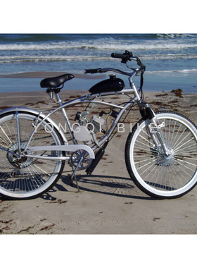 定制定制二冲马达发动机燃油助力车轻便摩托自行车48cc/60cc/80cc