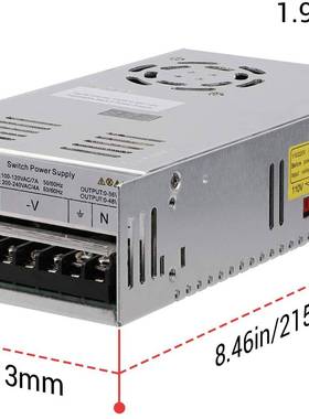 350W电流电压可调数显开关电源12V15V24V36V40V48V60V72V80V110V