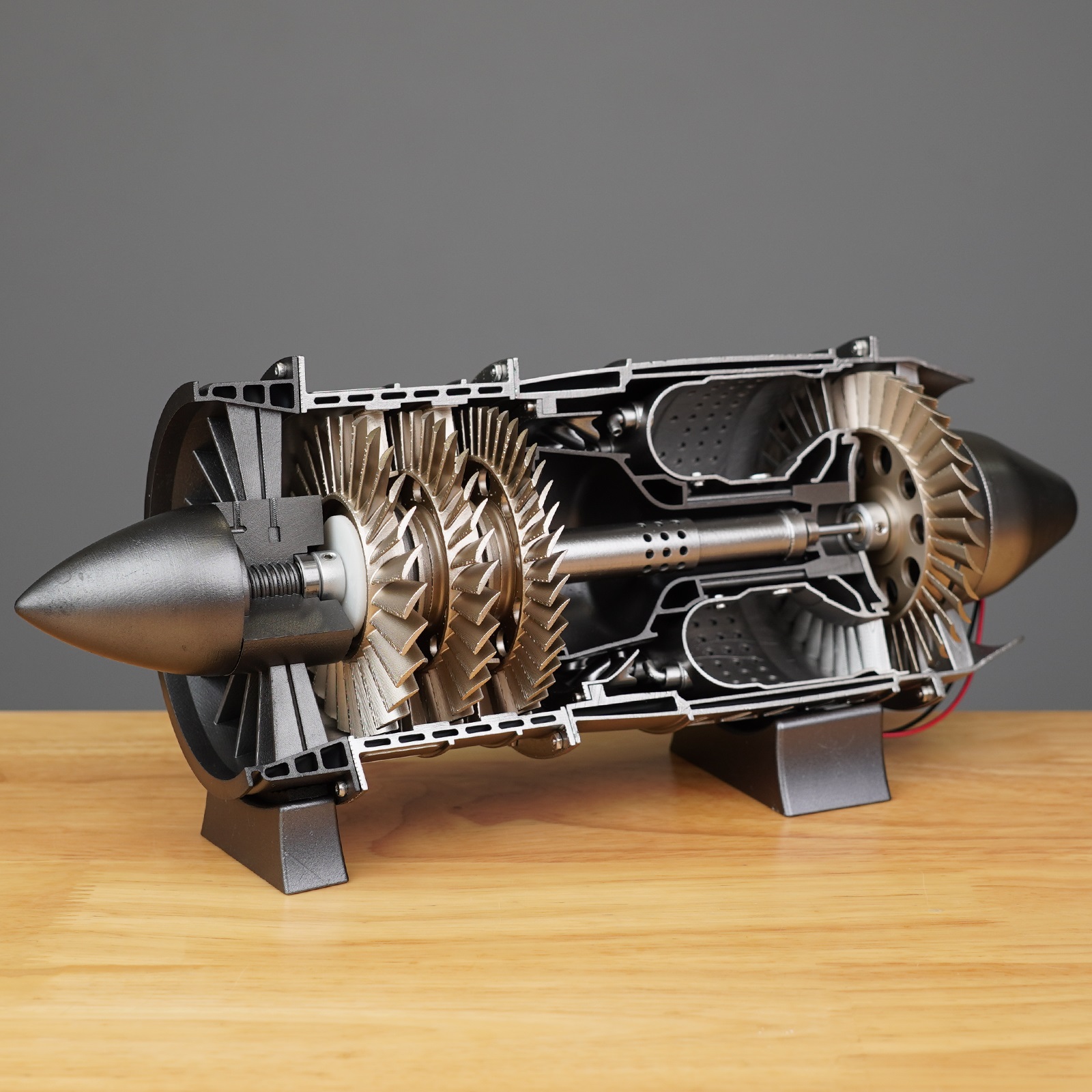 迷你涡喷发动机模型 Engineman战斗机航空 飞机歼20玩具可动拼装
