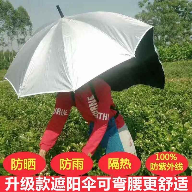 户外遮阳伞可背式伞便携可以背着的伞户外工作伞采茶钓鱼免手拿