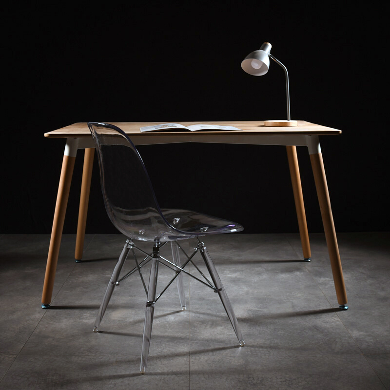 透明椅子北欧约扶手亚克力水晶伊姆斯椅子塑料创意网红餐厅餐椅
