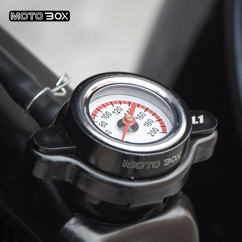 销春风450CLC改装水箱温度表水温表摩托车传感器温度显示表配件品