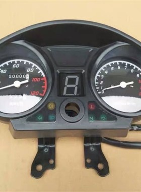 大江大运三e轮摩托车太子仪表总成带油量水温显示里程表转速表