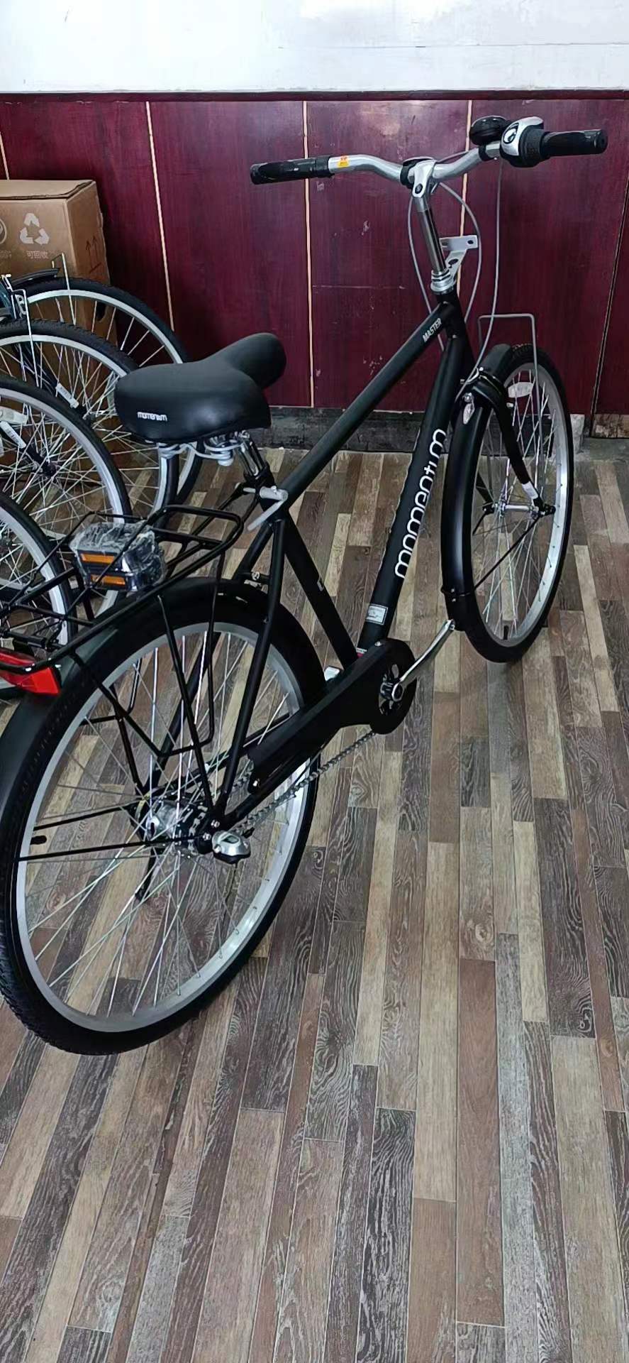 捷安特莫曼顿城市自行车男式内三速轻便休闲单车