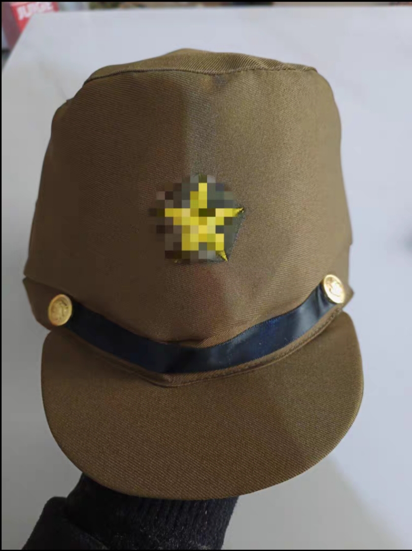 厂八嘎帽道具1945年8月15日日本投降表演出帽舞台日本兵帽子军促
