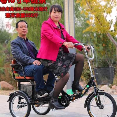 新款三轮自行车老人脚蹬大人成人省力拉货老年人力脚踏三轮车自行