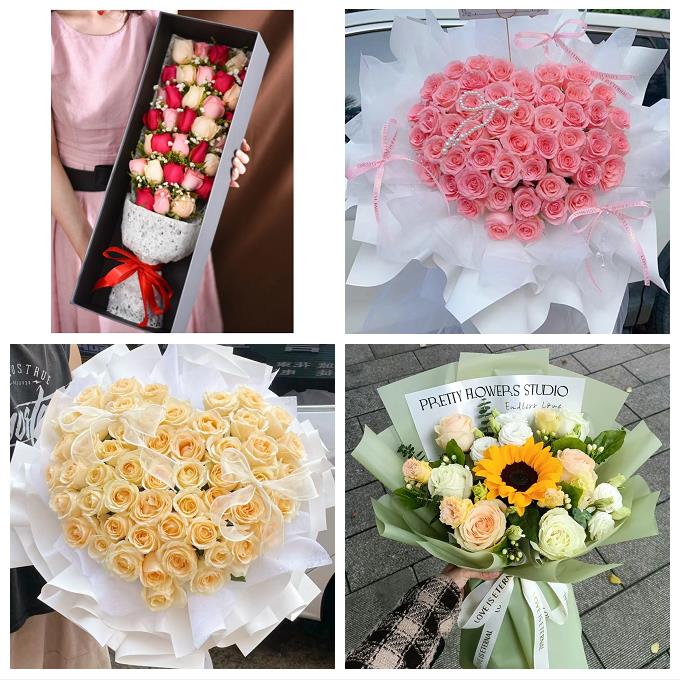 新疆新源县昭苏尼勒克县塔城市同城鲜花店送玫瑰表白男女朋友生日