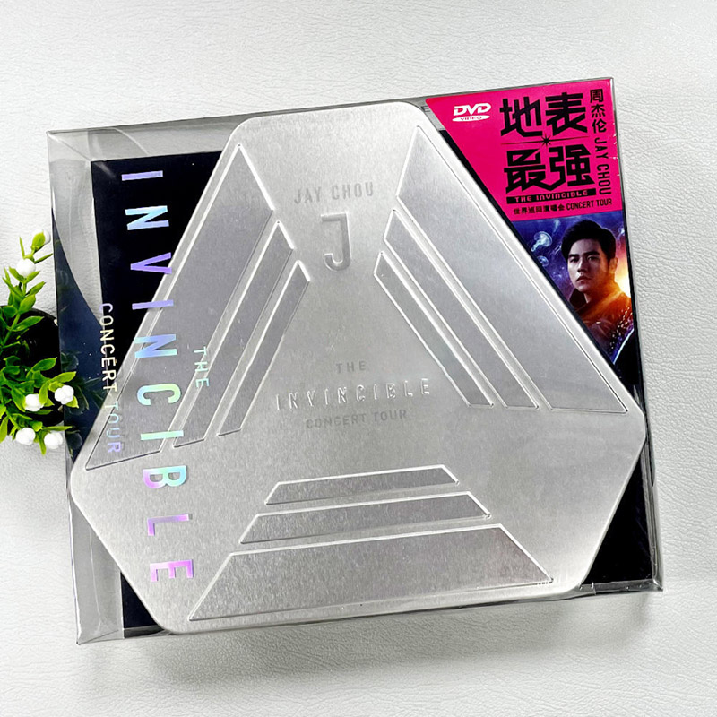 官方正版 JAY 周杰伦专辑 地表最强 世界巡回演唱会视频 DVD唱片