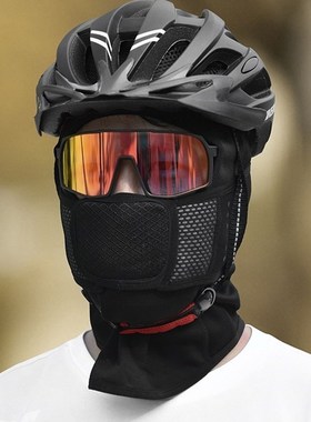 推荐冬季保暖头套摩托车男防护头罩电动车骑行围脖防风防寒头盔内