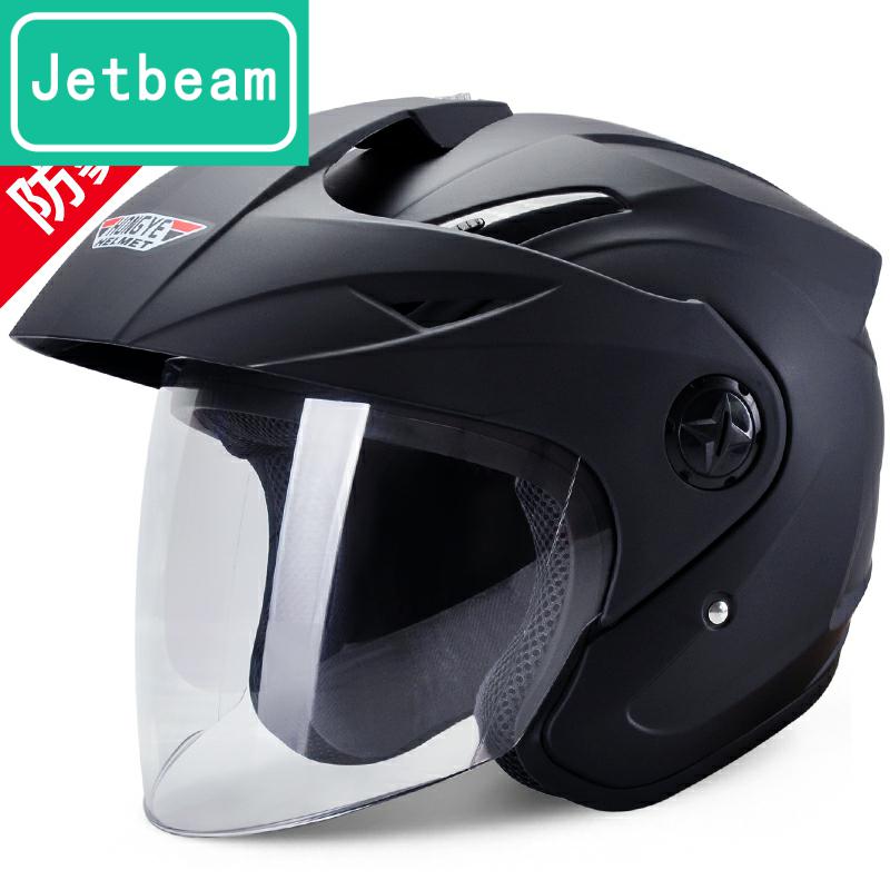 电动电瓶车头盔灰男女士冬季通用盔盔轻J便四季保暖全半摩托安全