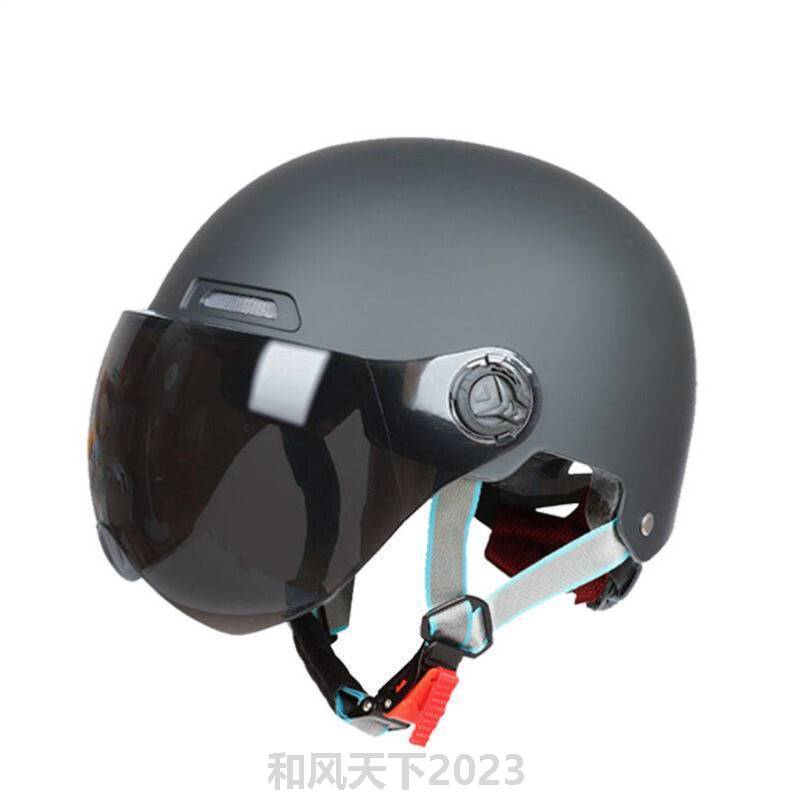巨木3C认证电动车摩托车头盔男女士夏季电瓶车骑行安全帽个性复古