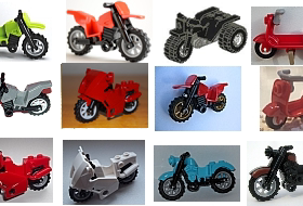 LEGO乐高50860c02摩托车多色塑料拼装积木玩具儿童益智全新北京现