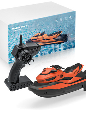 跨境高速遥控船摩托艇2.4G快艇电动船仿真模型船水上儿童玩具礼物