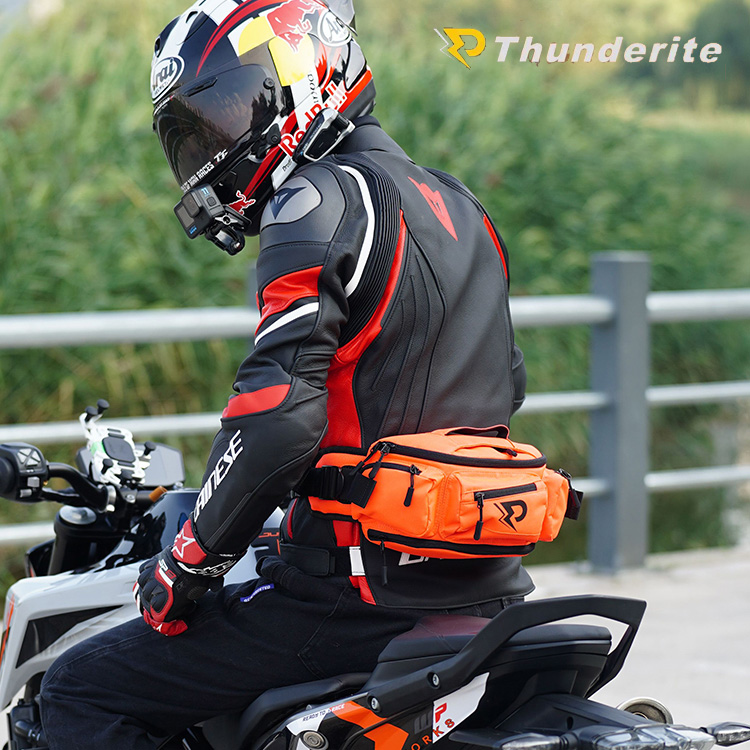 欧洲thunderite摩托车骑行腰包胸包斜挎包休闲摩旅KTM机车公路橙