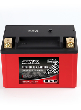帝辉摩托车锂电池12v劲战杜卡迪机车电瓶铅酸改铁锂免维护蓄电池