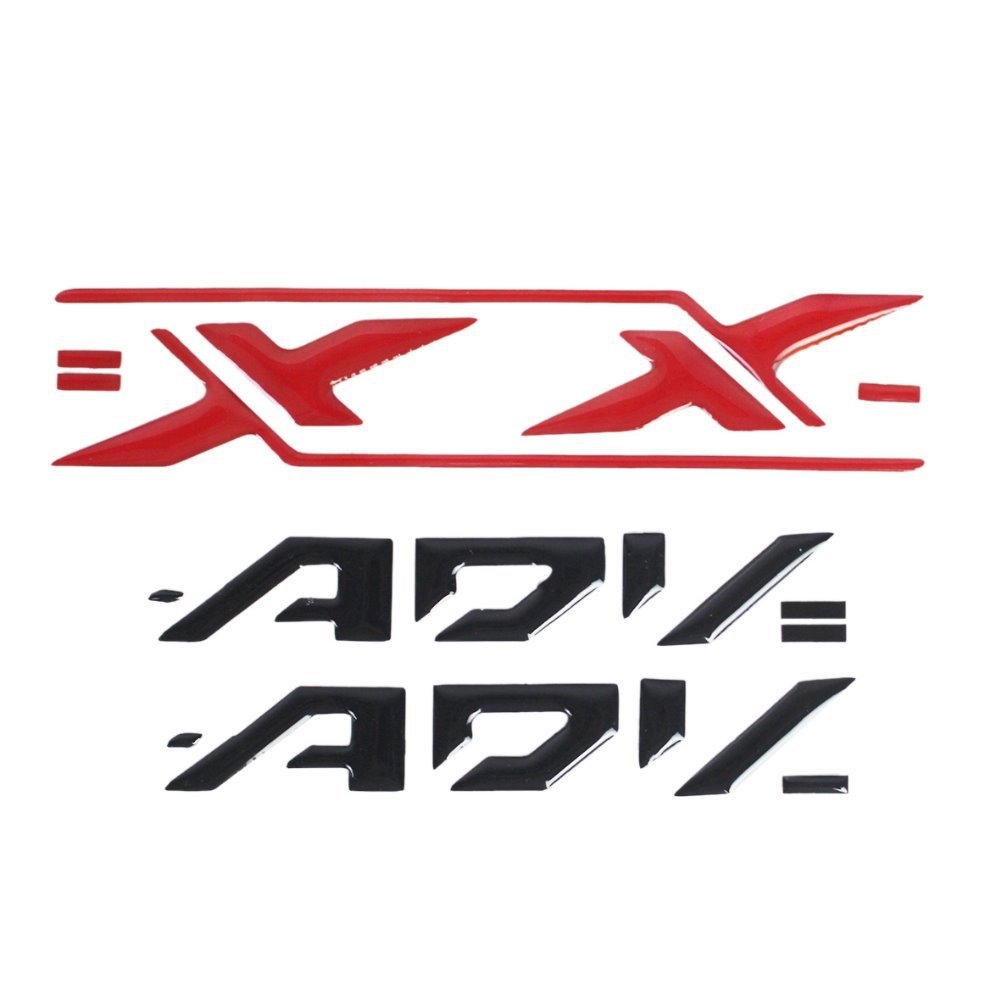 摩托车贴纸 3D反光logo侧板贴 彩色标志贴花 适用于HONDA XADV750
