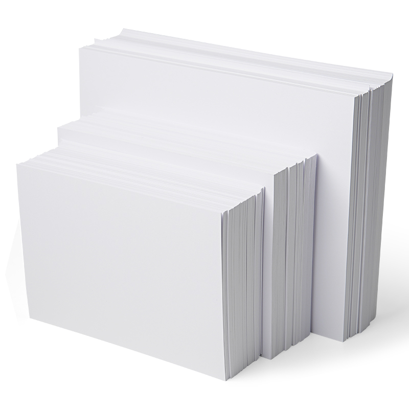 白卡纸A3纸160克180克200克230g哑光厚硬卡纸美术专用A4彩铅画纸